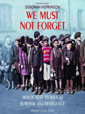 cover image of We Must Not Forget